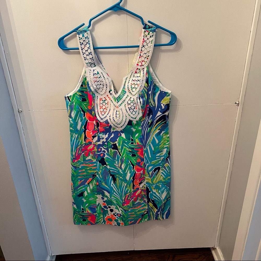 Lilly Pulitzer Largo Shift in “Multi Purrfect”
